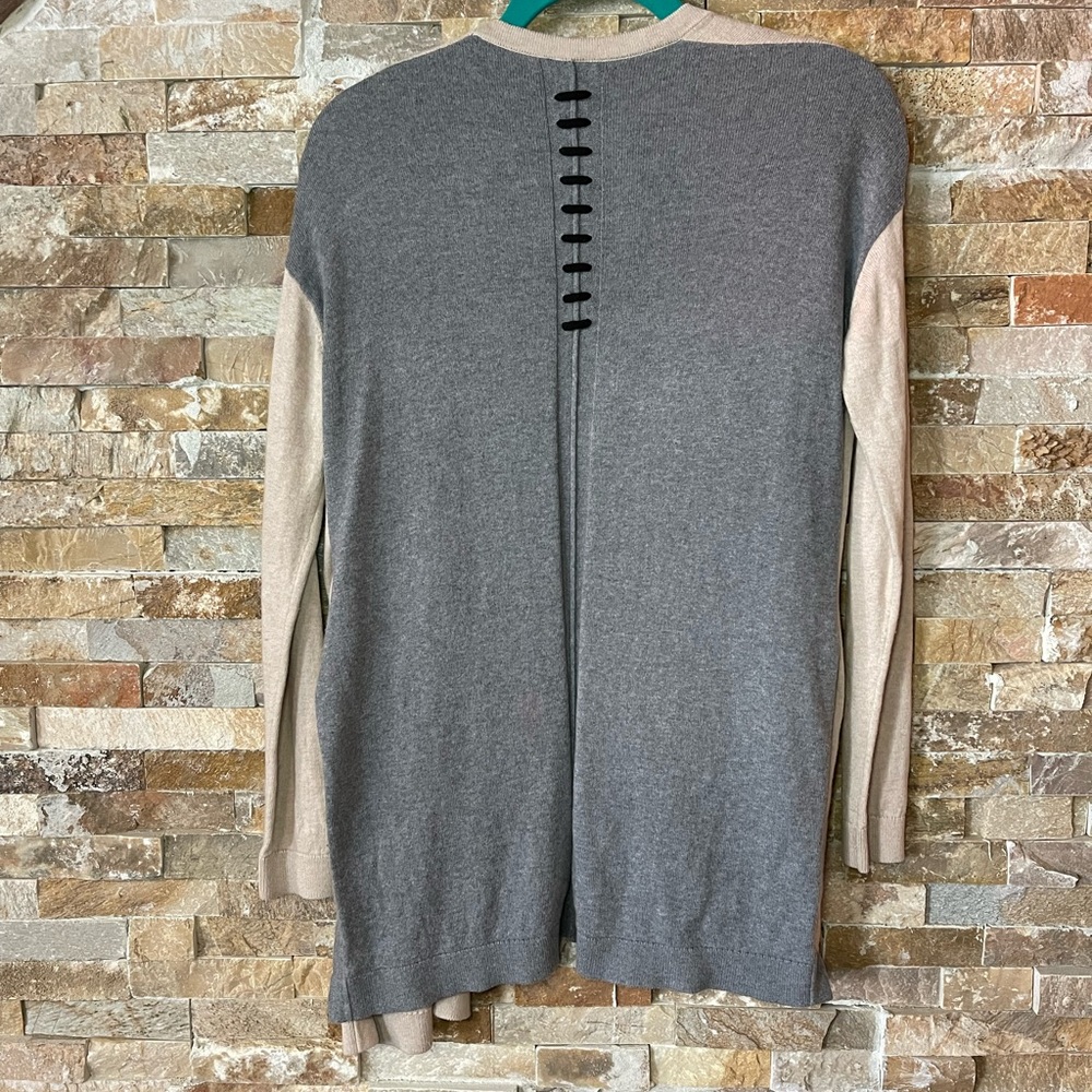 Label + Thread Color Block Cardigan - image 3